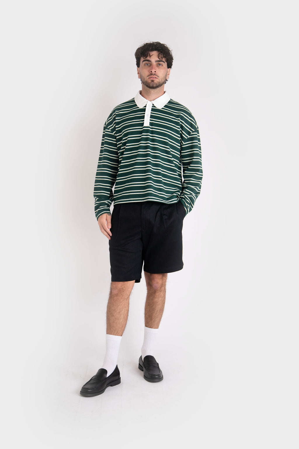 Green Rugby Polo