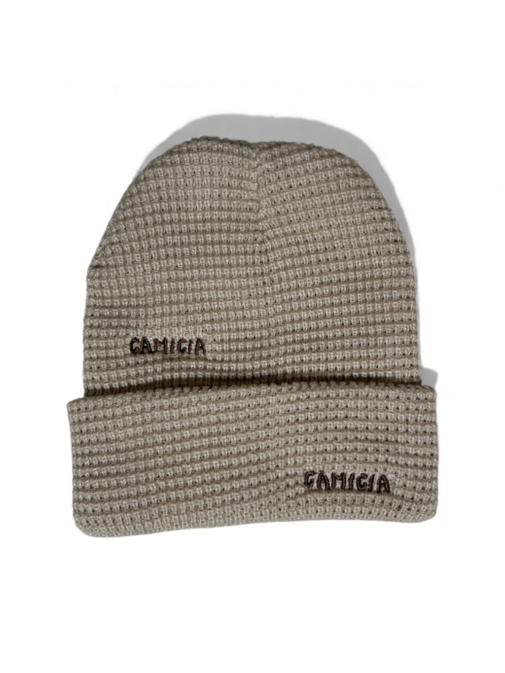 Waffle Beanie Cream