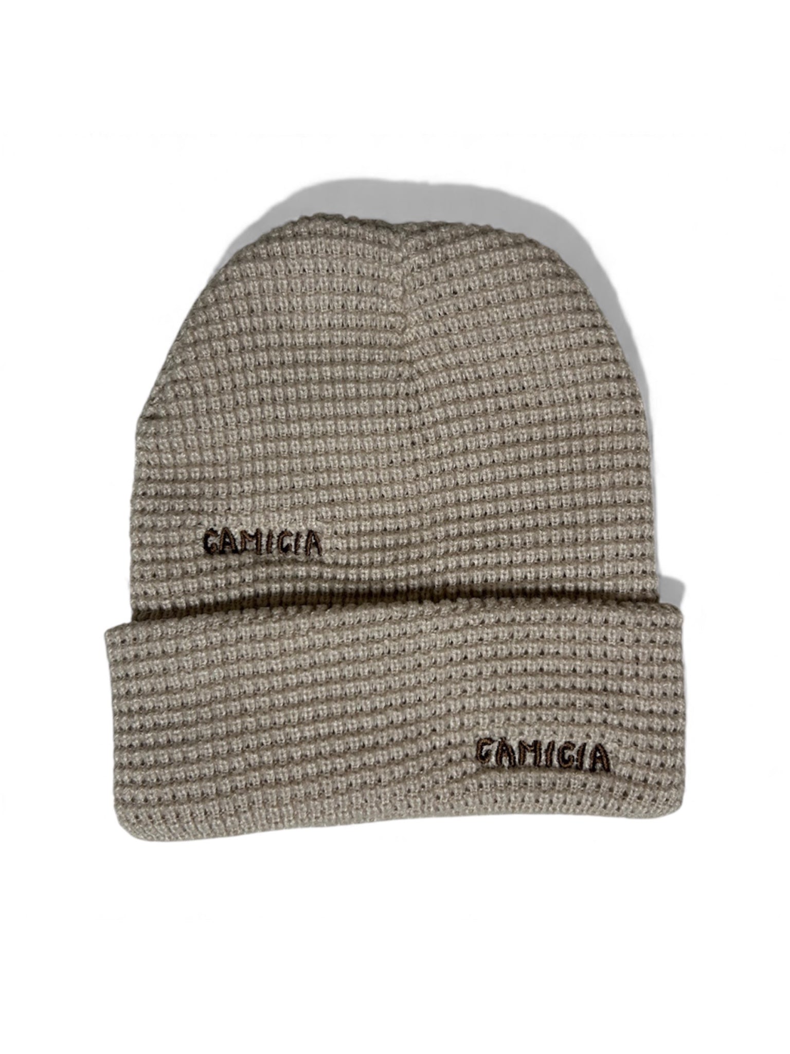 Waffle Beanie Cream