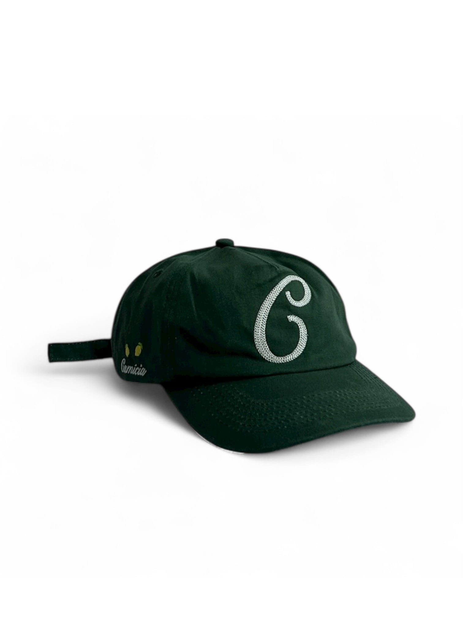 Chainstitched Green Cap 001