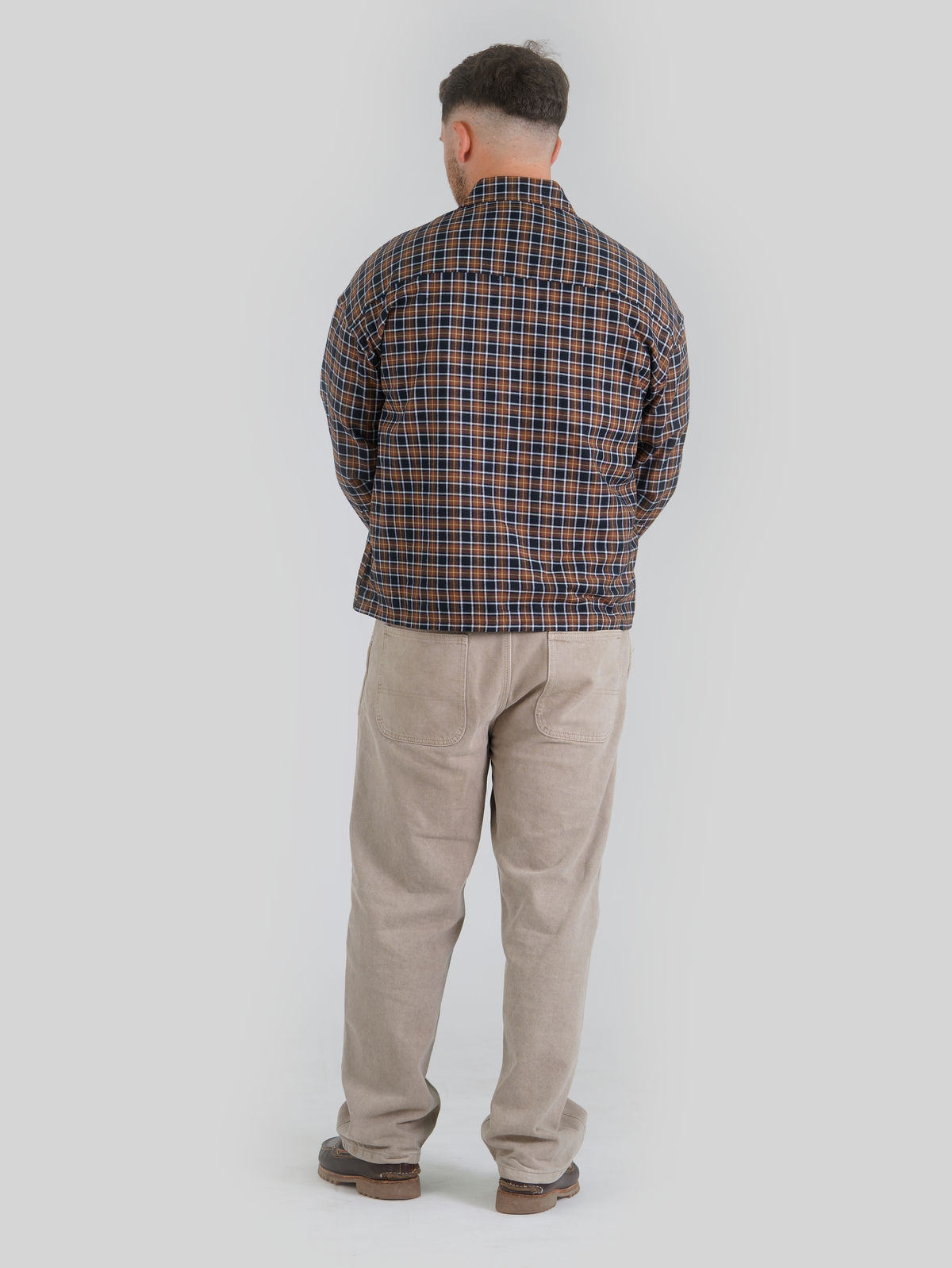 Brushed Flannel Shirt Brown