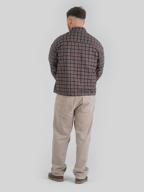 Brushed Flannel Shirt Brown