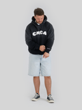 Vintage Black CMCA Hoodie