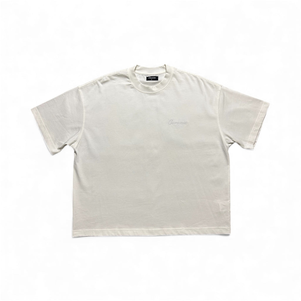 Cropped White Lemons T shirt