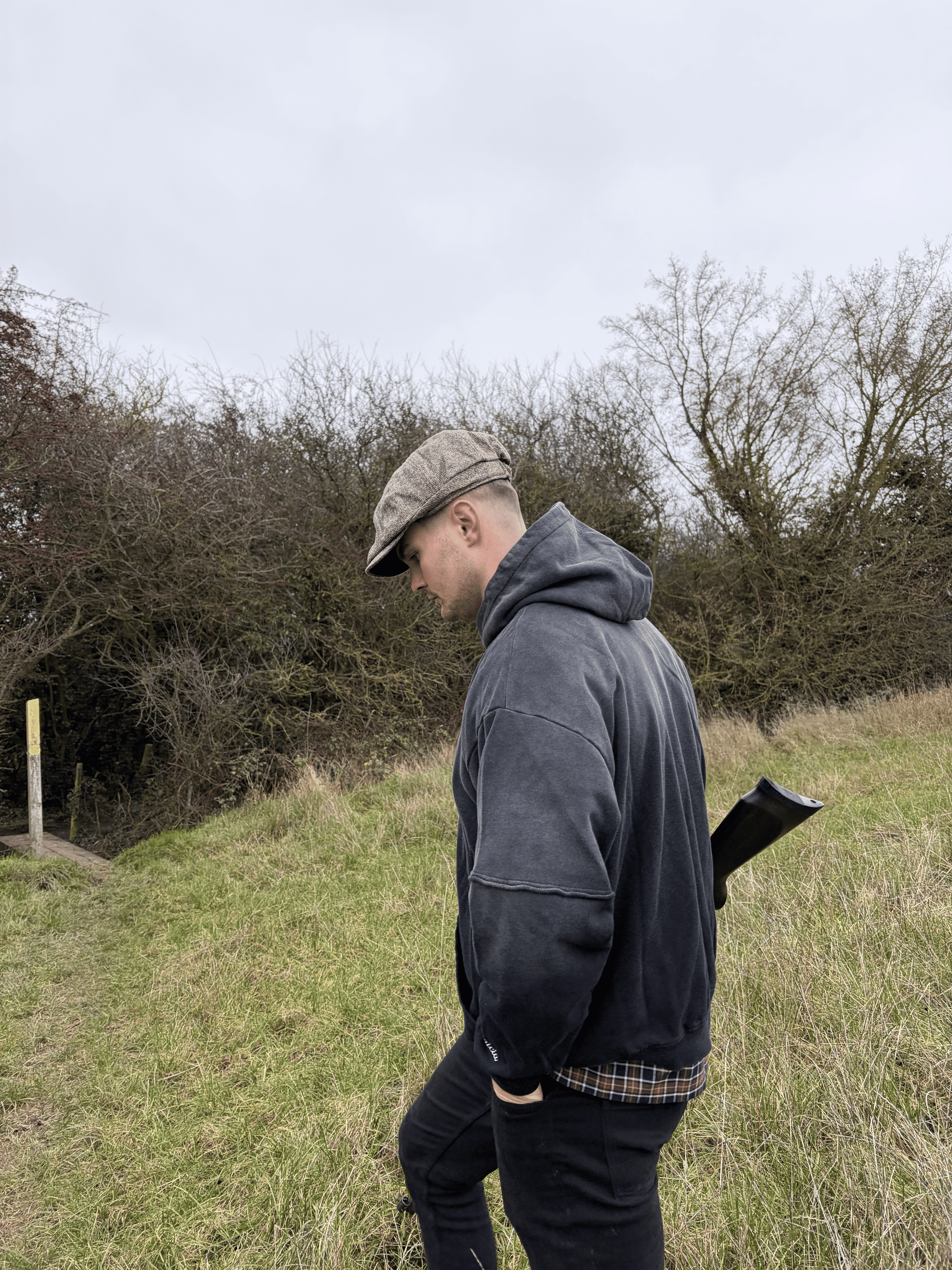Brown Farmers Flat Cap