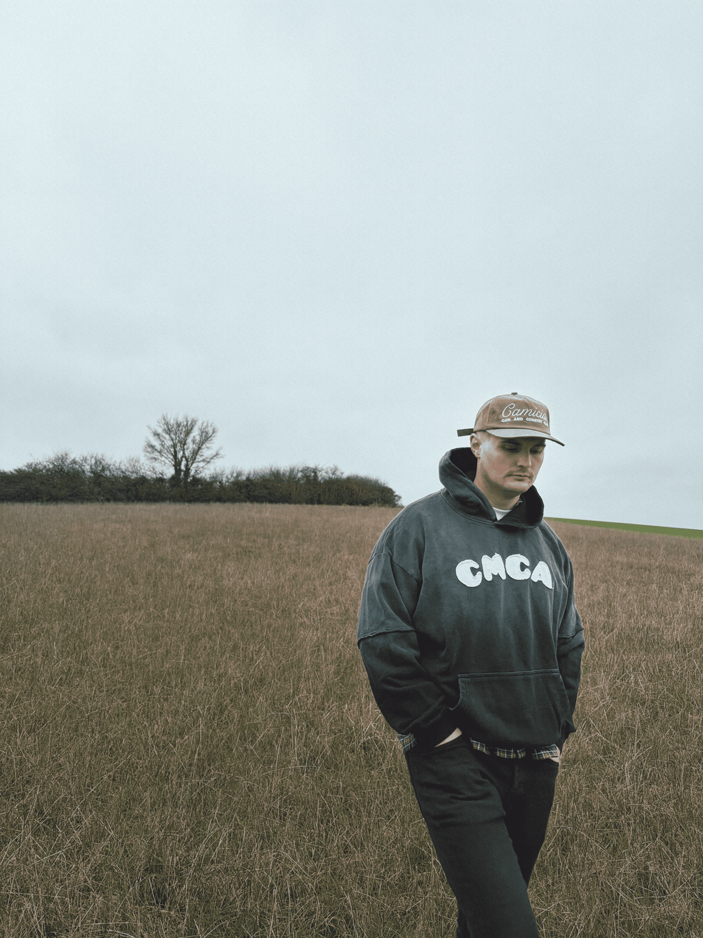 Vintage Black CMCA Hoodie