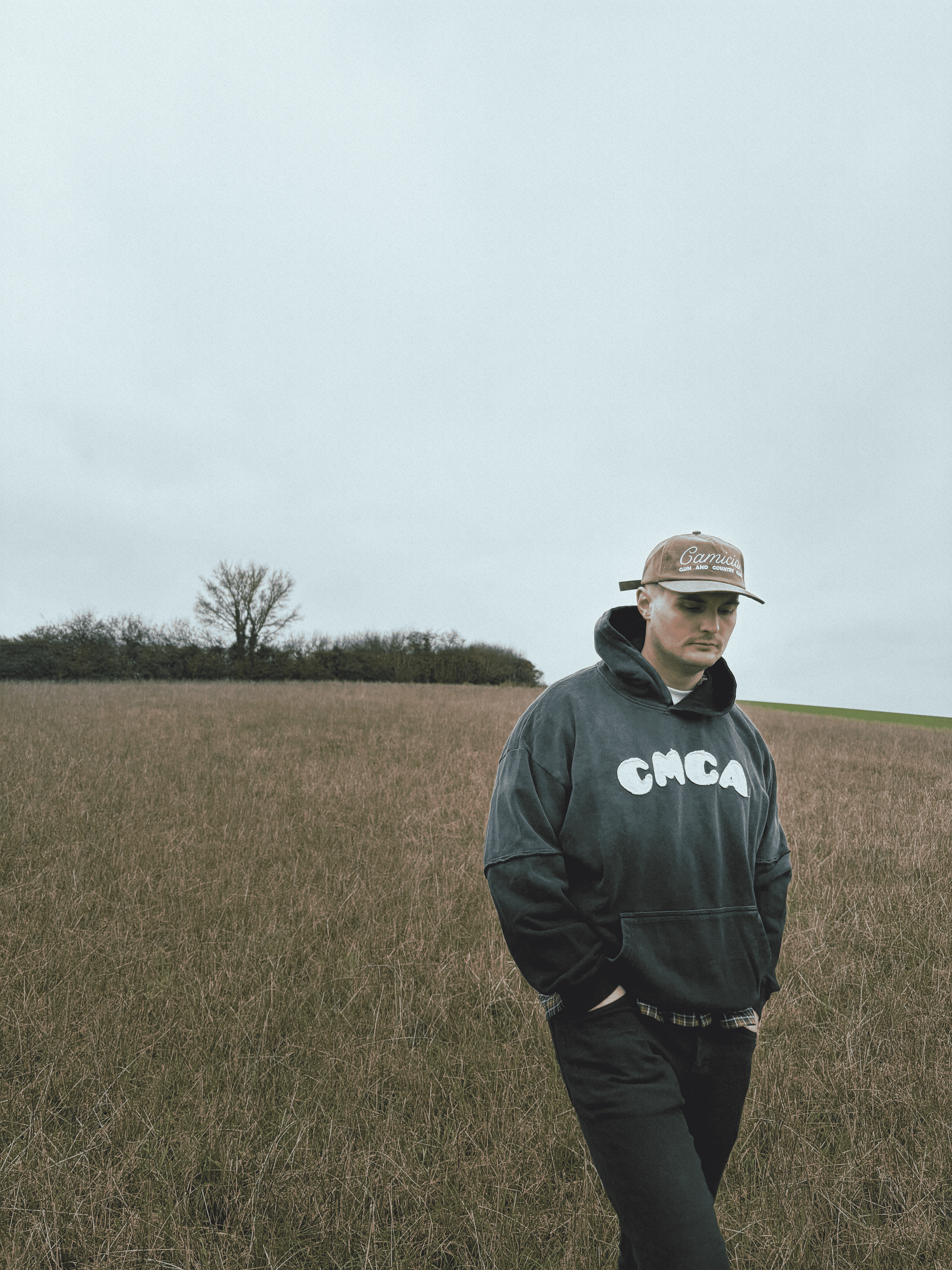 Vintage Black CMCA Hoodie