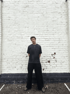 Vintage Black Washed T shirt