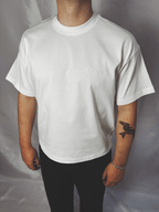 Cropped White Lemons T shirt