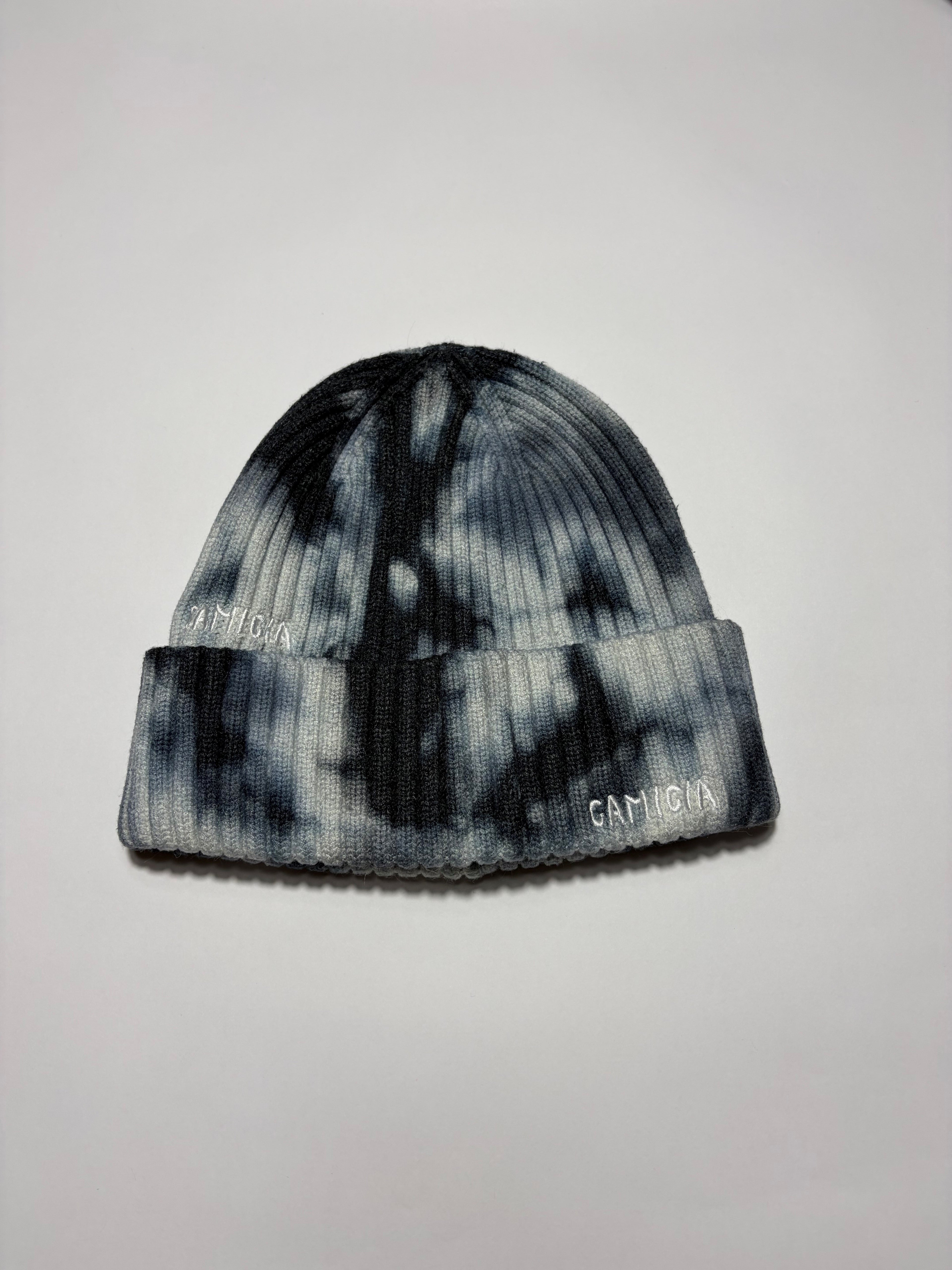 Tie Dye Beanie Blue/Grey